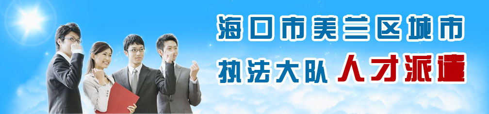 海口市美兰区城市执法大队 人才派遣项目